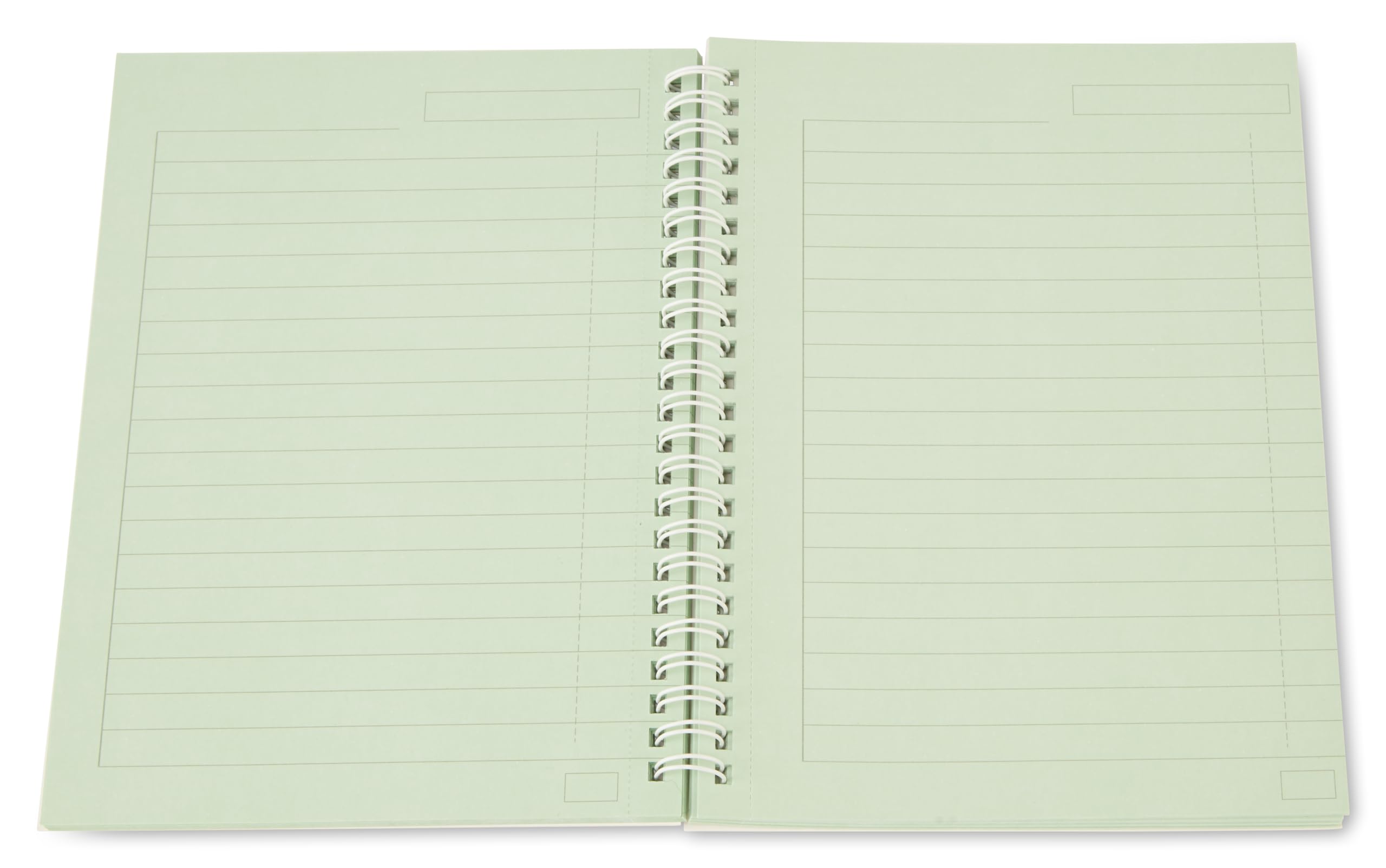 Crossbow Education Tinted A5 Spiral Bound Notebook - Dyslexia & Visual Stress Friendly (Green)