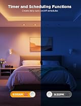 Govee Smart GU10 RGBWW LED Bulb 400LM Matter Alexa Google 2 Pack view 7
