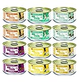 Weruva Cats in the Kitchen Canned Cat Food Mixed 6 oz x 12 cans with 6 Flavors