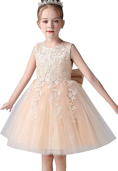 Amazon Omzin 子供ドレス ロングドレス 蝶結び 女の子 ジュニア ピアノ 発表会 パーディー 演奏会 フォーマル 入園式 結婚式 ワンピース 110 1 130 140 150 160 フォーマル 通販