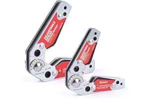 LISHUAI New Adjustable Angle(20°~200°) Welding Magnet,Magnetic Welding Holder,Welder Tool Accessories (Medium)