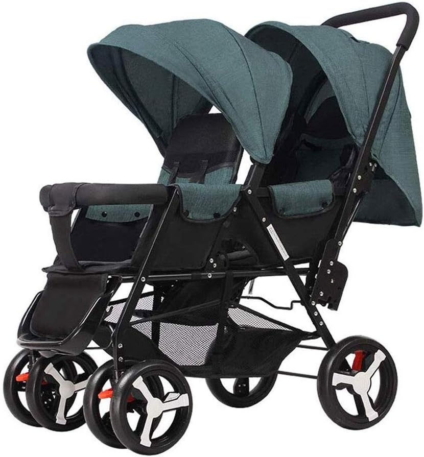 Yqwe 2 Seater Stroller Twin Stroller Infant Toddler Stroller You Can Lie In The Lightweight Folding Stroller Amazon De Kuche Haushalt