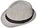 Simplicity Unisex Manhattan Structured Gangster Trilby Fedora Hat