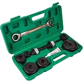 UTZIKO Manual Knockout Hole Punch Driver Kit 1/2 to 2 inch Electrical Conduit Hole Cutter Set - Professional KO Tool Kit for Precise Conduit Hole Sizes (1/2"~2")