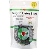 Vetoquinol Enisyl-F, Lysine Bites for Cats and Kittens, 6.4 oz | Daily L-Lysine Chews, For Cats and Kittens, Support Immune, Respiratory, and Eye Health, Aids Sneezing and Congestion
