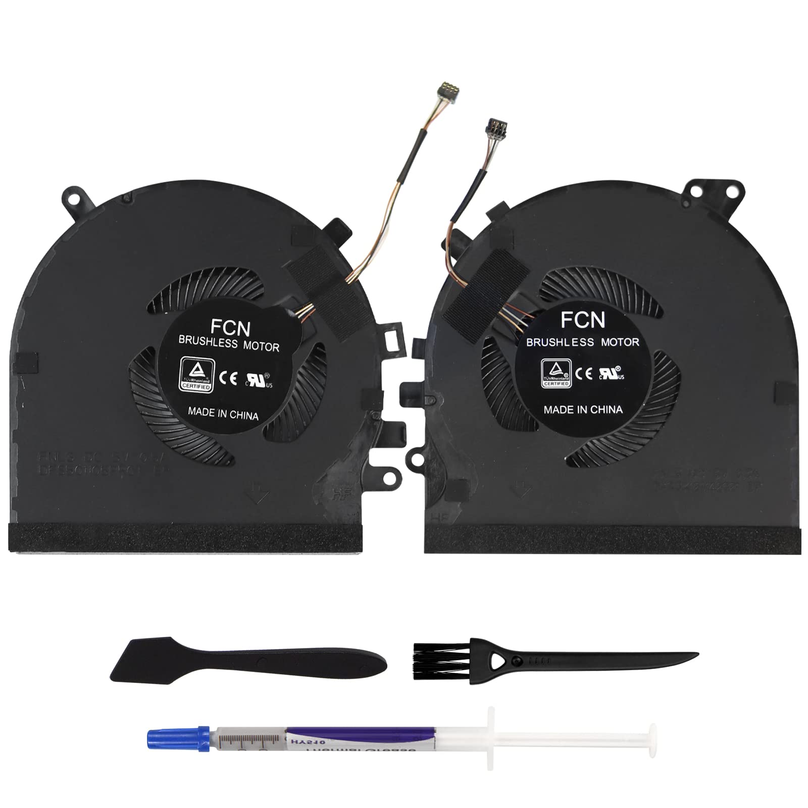 Photo 1 of Upgraded CPU+GPU Cooling Fan Replacement Compatible with Razer Blade 15 RZ09-0270 RZ09-0300 RZ09-03009E97 RZ09-0328 RZ09-03287E72 RZ09-02705E75 RZ09-02705E76 Series Laptop, Professional Tool Kit