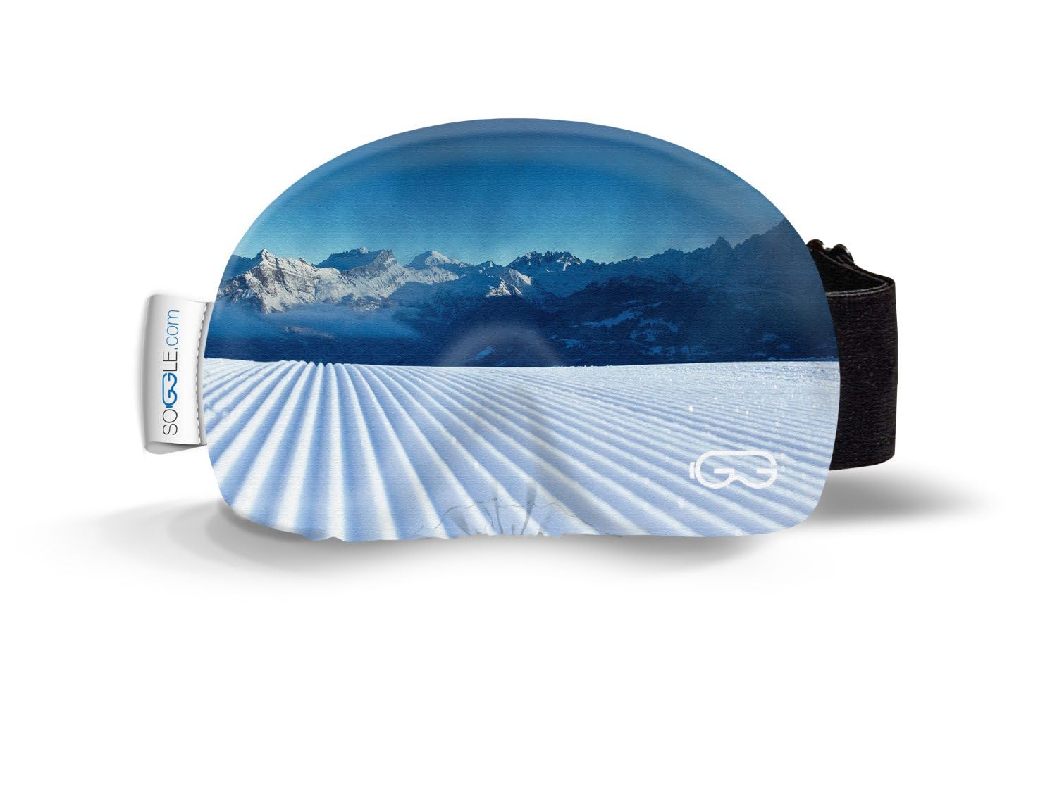SOGGLE Ski Goggles Protective Cover Made of Microfibre (One Size), Colour: Pictures Cordoroy