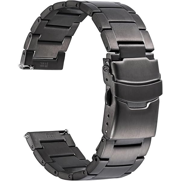 AUTULET Bracelet De Montre En Métal 20mm Bracelet De Montre En Métal