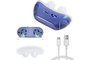 Pansonite Anti Snoring Devices, Snoring Solution for Men and Women, Effective Snoring Prevention, Unisex Silent Sleep Solution, Electric Breathable Snore Stopper Suitable for All Nose Shapes