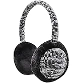 ZTL Kids Knit Earmuffs Winter Outdoor Plush Ear Warmers for Boys Girls 4-16 Years