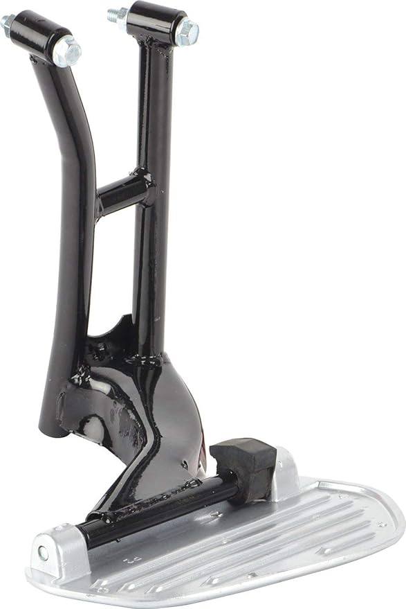 AUTOSiTY Black Chrome Scooty Foot Rest for Suzuki Burgman Street 125