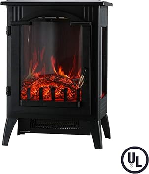 Ainfox Electric Fireplace Heater 1500w Free Standing Electric