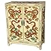 Oriental Furniture Ivory Dragons Lacquer Shoe Cabinet