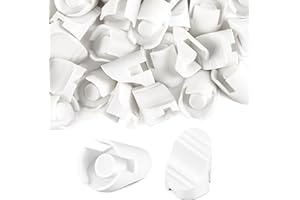 Landical 25 Pcs Doors Frame Plugs Diameter 5/16" x 3/8", Screw Hole Plugs for Entry Door (Compatible with Therma-Tru Fiber Classic and Smooth Star Frames)