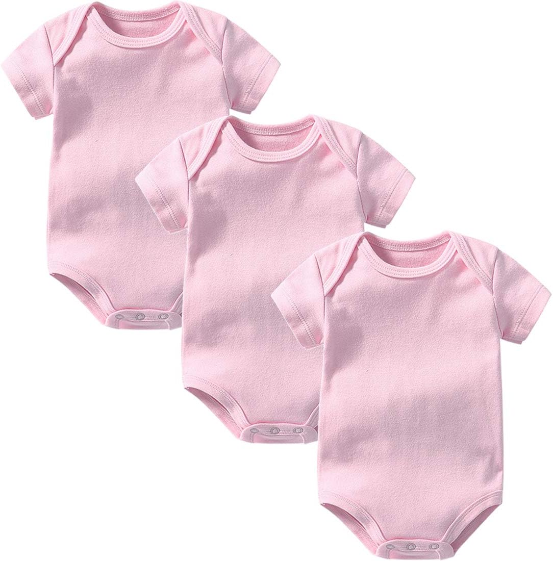Enfants Chéris Newborn Baby Short Sleeve Cotton Onesies & Bodysuits