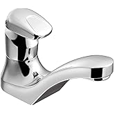 Moen Commercial Chrome M-Press Single-Mount Metering Bathroom Sink Faucet, 0.5 GPM, 8884