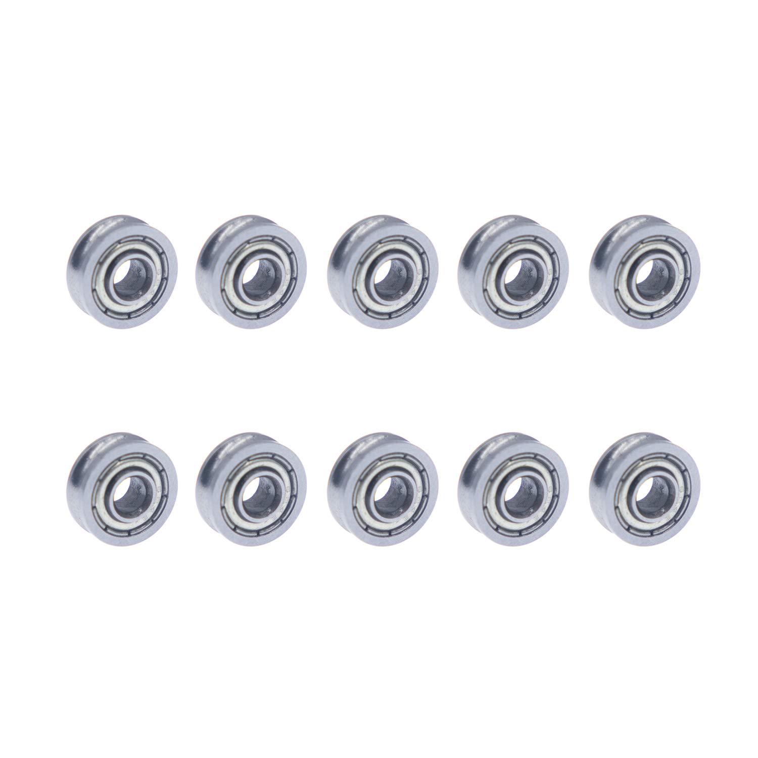HUABAN 10PCS 3D Printer U-Shaped Bearing U604W5 4x12x4mm for MK8 Extruder Round Wheel Gear Walking Guide Rail Bearings Fitting Pulley