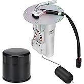 JAVIK Fuel Pump With Oil Filter For Kawasaki Ninja 300 EX300 2013-2017 O.E.M# 49040-0713