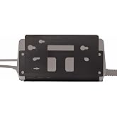 Fbyuitap Under/On Desk Mount Compatible with Dell Docking Station | Under/On Table mount fit for WD19 WD19S UD22 WD25 SD25 SD25TB5 WD25TB5,Dock &amp;Power Adapter holder Bracket Cable Managment