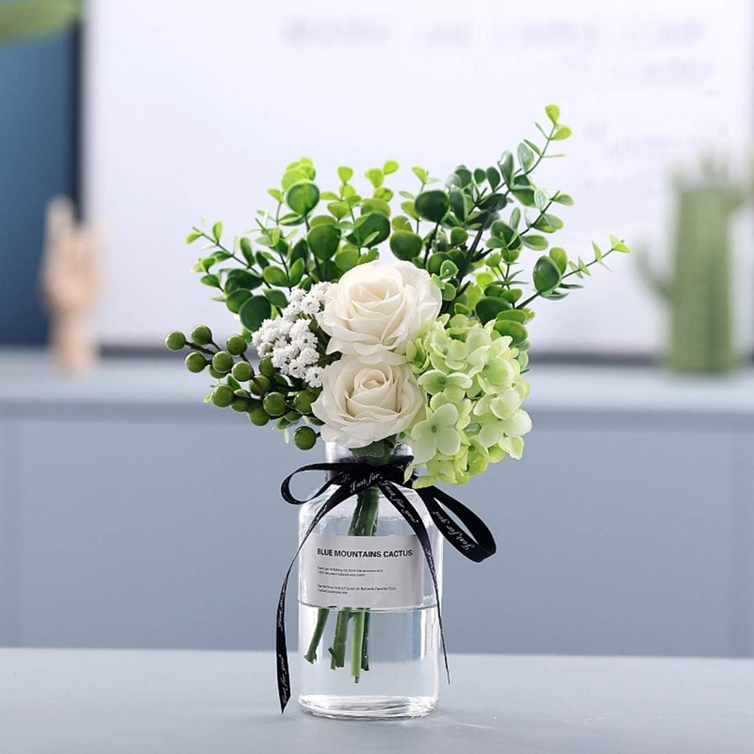 Amazon バラ ホワイト 造花 人工観葉植物 おしゃれ かわいい アートフラワー 花瓶付き インテリア 母の日 プレゼント お祝い 店飾り 枯れない花 造花 オンライン通販 Amazon バラ ホワイト 造花 人工観葉植物 おしゃれ かわいい アートフラワー 花瓶付き インテリア 母の日 プレゼント お祝い 店飾り 枯れない花 造花 オンライン通販