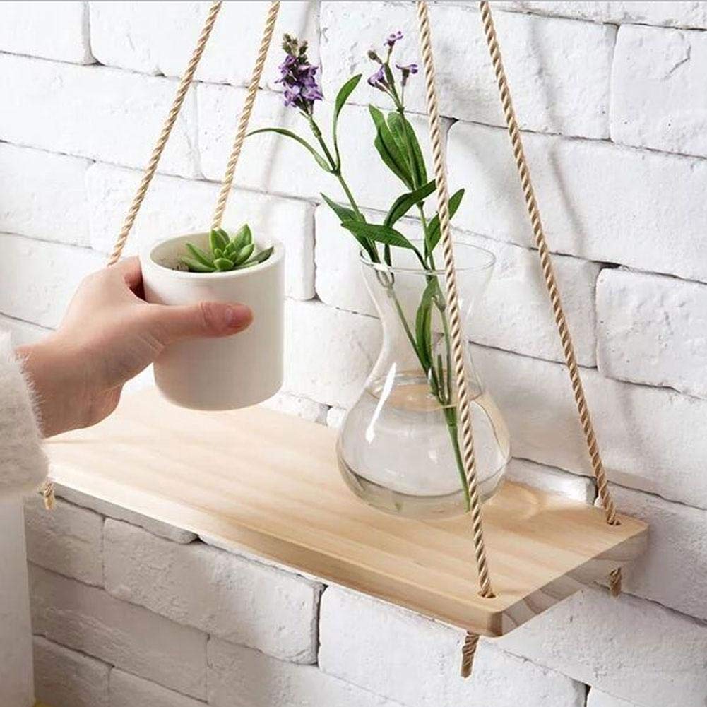 Decaden 2 Piezas Que cuelgan Estante de Pared Flotante decoración de