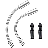 Bike V Brake Noodle Cable Guide Pipe, Bicycle Brake Pipe with Rubber Boots for Mountain Bikes Bicycles