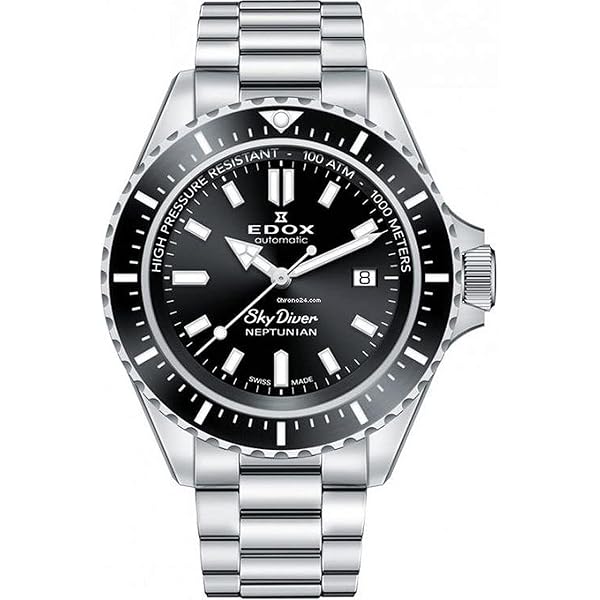 Amazon.com: EDOX Analog mid-33025, Silver, Bracelet : Clothing