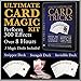The Ultimate Card Magic Kit Encyclopedia of Card Tricks Set with Pro Svengali, Stripper and Invisible Decks For Adults or Kids