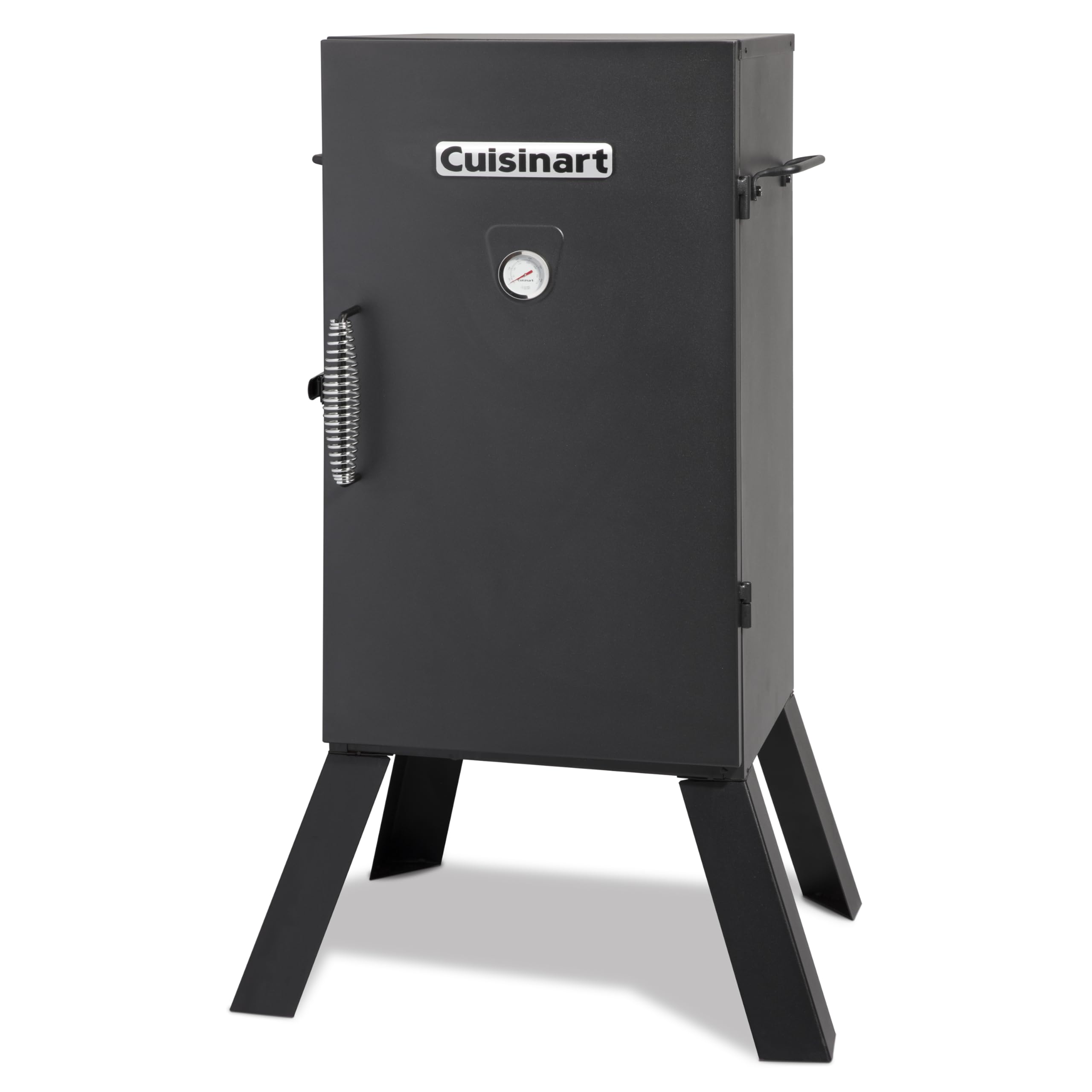 Photo 1 of *MAJOR DAMAGE** Cuisinart 30" Electric Smoker, 3 Adjustable Racks, Large Capacity BBQ Meat Smoker, Water & Wood Trays for Smoked Meat, Brisket, Salmon & Jerky, Adjustable Temperature Control