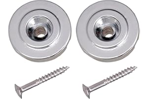 2pcs Vintage Styles String Trees Strings Round Slotted Retainer Guide Tree with Mounting Screw Bass Accessory Accessory Repla