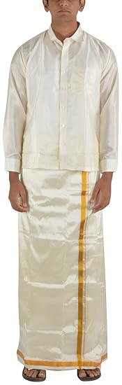 Men's Silk Dhoti
