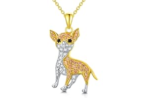 SELKAT Dog Necklaces 24 Breeds of Dogs Necklaces S925 Sterling Silver Dog Pendant Corgi/Husky/Labrador/Shepherd Dog Necklaces for Women Girls gifts