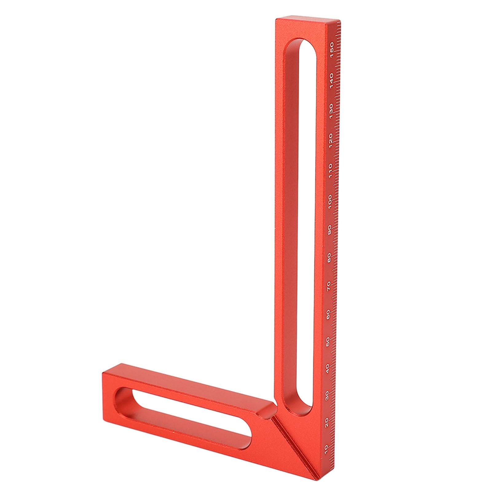 90° Carpenter's Square L Shape Height Gauge Scriber Right Angle Carpenter's Ruler for Woodworking (160mm)