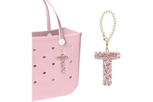 NZNDB Bag Charms for Bogg Bag Accessories, bogg bag accessories charm for Women Girls, personalized letters Decorative for Bitty Bogg Bag Handbags Beach Totes bags