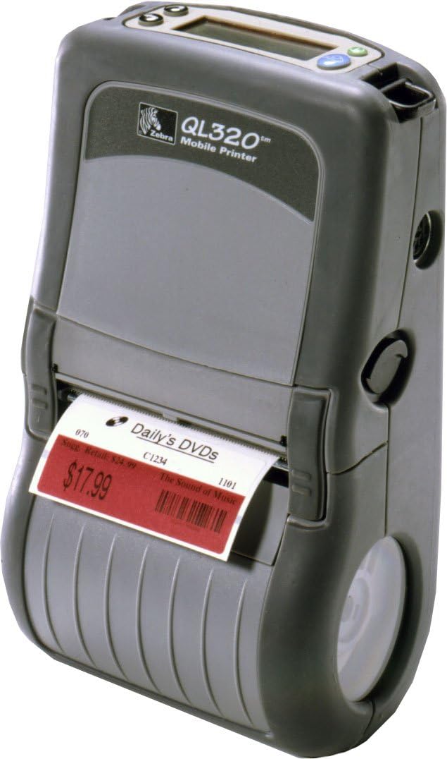 Zebra Tech QL 320 Plus - Label Printer - B/W - Direct Thermal - Roll (3.1 in) - 203 dpi - up to 240 inch/min - Serial, Bluetooth