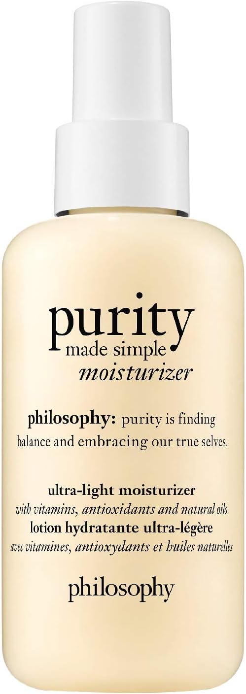 philosophy purity moisturiser 141ml | ultra-light face cream | 24-hour hydration