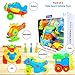 Take Apart Toys (Pack of 5), STEM Learning Vehicles Play Set, Builds Problem Solving and Fine Motor Skills for Boys Girls Toddlers Age 3 4 5 6 Years Old | Gift Idea for Engineering, Building Toys
