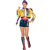 Spirit Halloween KPop Demon Hunters Adult Rumi Costume, Officially Licensed, Korean Pop Idol Outfit, Lead Singer