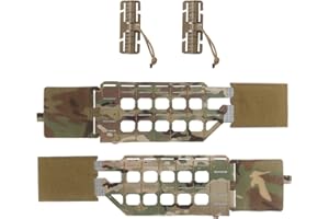 GYDEHUTJ Tactical MOLLE Vest Quick Release Elastic Cummerbund, Lightweight Girdle Side Belt Cumberbund Set