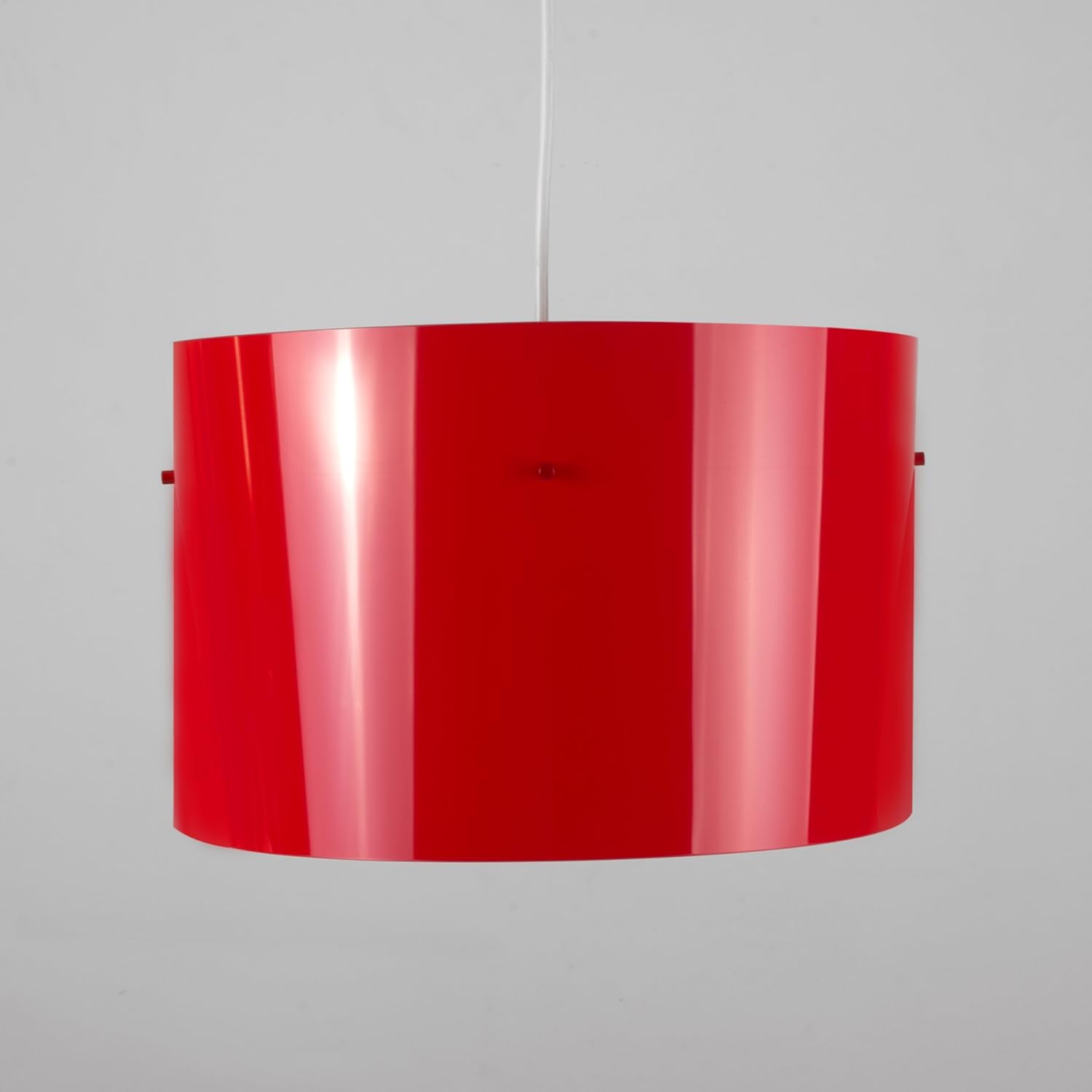 Large Modern Gloss Red Cylinder Ceiling Pendant Light Shade Amazon.co