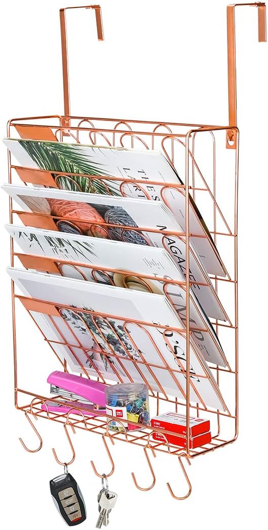 New Superbpag Cubicle Hanging File Organizer, 6 Tier Wall