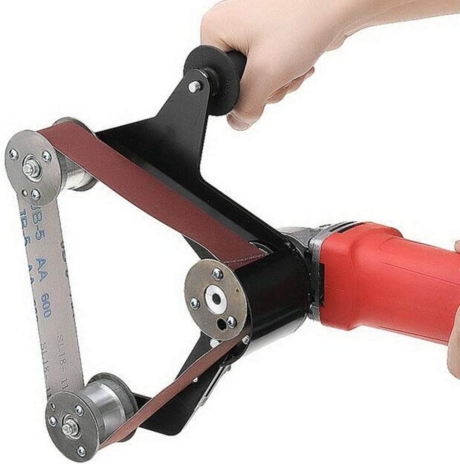 UKSAT Angle Grinder Belt Sander Attachment Replacement Metal Stainless