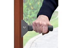 iGuerburn Doorway Flip Assist Handle, Door Assistant Support Grip Handle, Doorway Stair Assist Grab Bar for Elderly or People