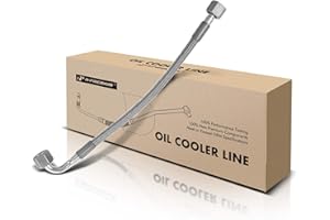 A-Premium Turbocharger Oil Feed Line Compatible with Dodge Ram 2500 3500 2003-2010 & Ram 2500 3500 2011 5.9L 6.7L Turbocharge