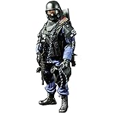 Scakbyer 12 Inch Action Figures Military Set, 1/6 Scale Action Figures Set with Weapons and Accessories - NX01 - Attacker Soldier