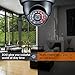 ZOSI 720P HD 1280TVL Hybrid 4-in-1 TVI/CVI/AHD/960H CVBS Security Surveillance CCTV Camera High Resolution Weatherproof Cameras 65ft IR Distance, for HD-TVI, AHD, CVI, and CVBS/960H Analog DVR(Black)