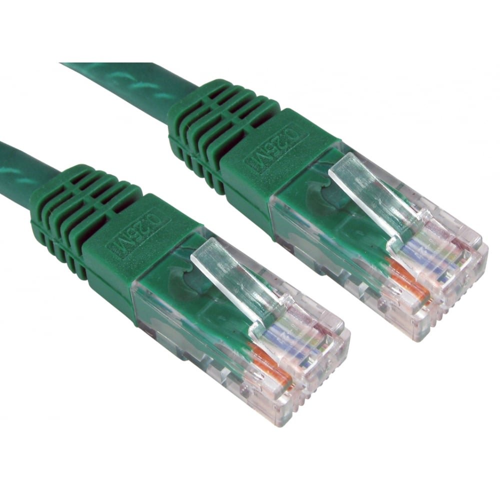 ALIDA SYSTEMS 0.25m Cat6 Ethernet Cable, High Speed and Reliable - Green