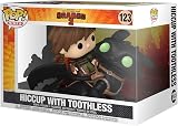 Funko POP Rides Deluxe Hiccup with Toothless How to Train Your Dragon view 1