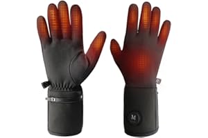 GENERIC Heated Glove Liners for Men and Women, Winter Intelligent Constant Temperature Heated Handwear with Fast Charging, Suitable for Cycling, Hiking, and Indoor & Outdoor Use, Featuring a Thin Design