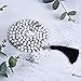 CAT EYE JEWELS 8mm Mala Beads Necklace Yoga Meditation 108 Hand Knotted White Howlite Japa Mala Buddhist Prayer Beads Tassel Necklace Healing Lava Rock Beads Diffuser Bracelet